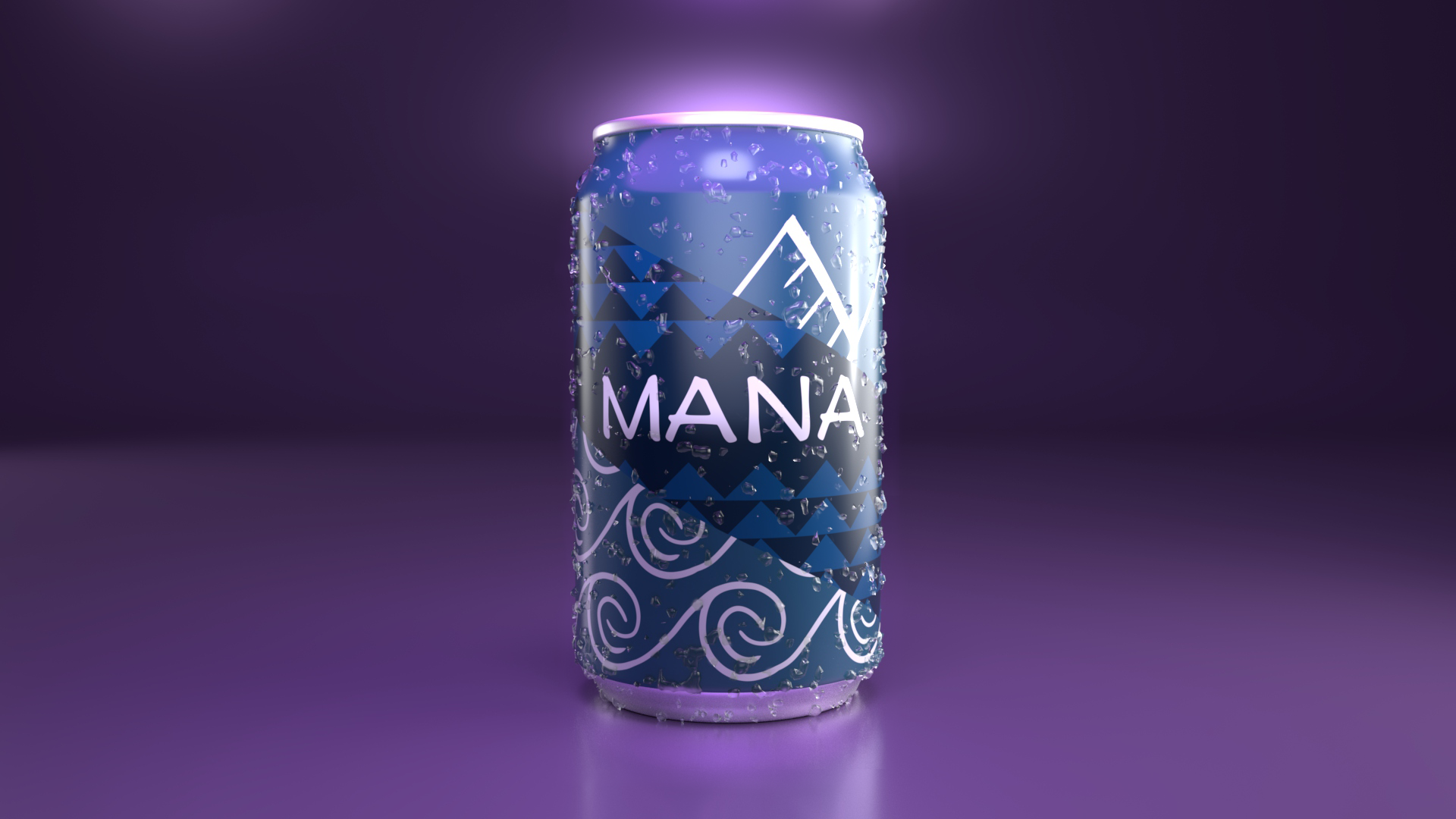 Mana Energy Can: Final Render